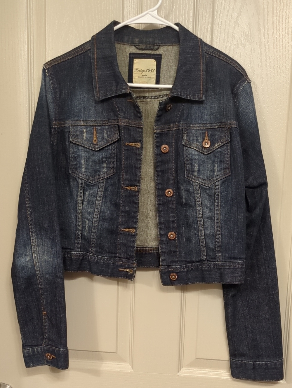 Heritage 1981 Dark Blue Denim Jacket